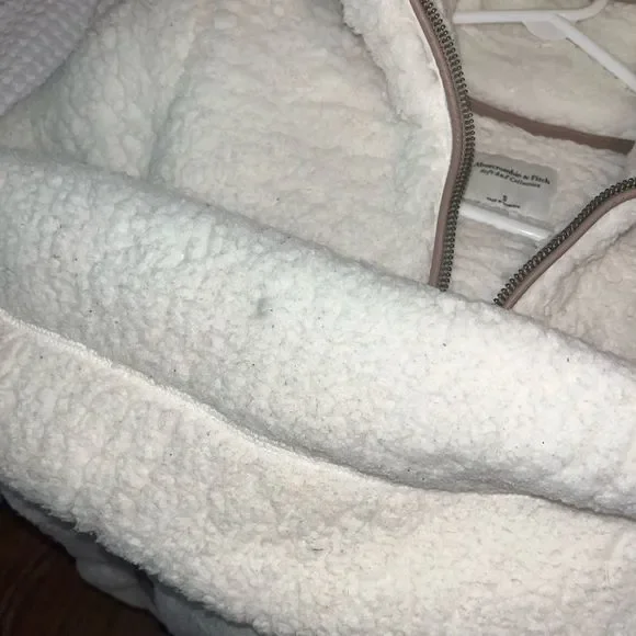 Abercrombie Sherpa half zip pullover - Picture 7 of 8